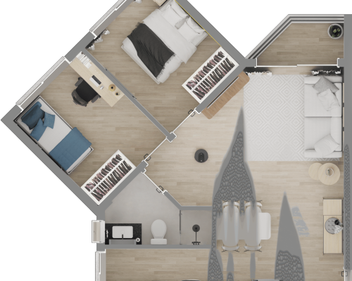 PLANTA BAIXA- TIPOLOGIA 2